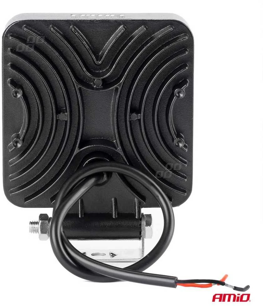 Amio Darbinis šviestuvas 6 LED, 106*106*32mm, 9-60V, 27W