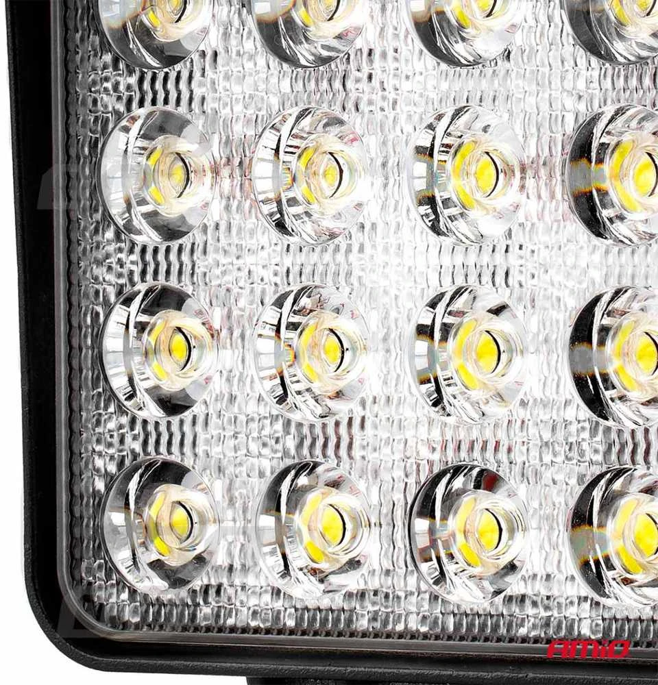 Amio LED Darbinė lempa AWL05 EMC, 108x108 mm 48W FLAT 9-60V