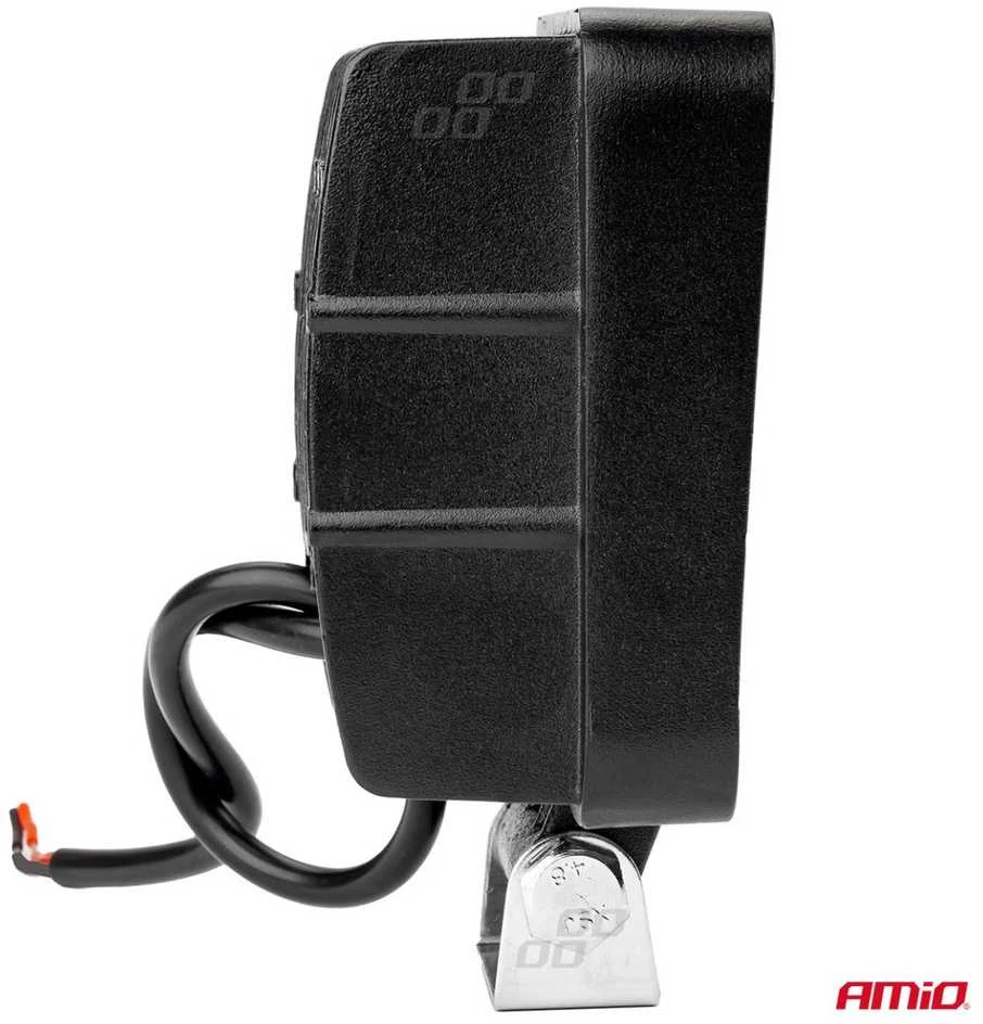 Amio LED Darbinė lempa AWL05 EMC, 108x108 mm 48W FLAT 9-60V