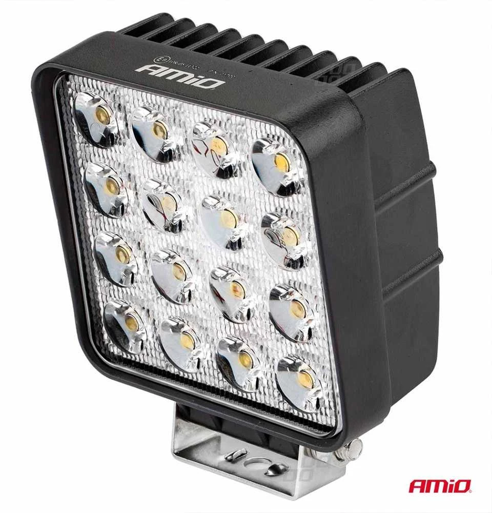 Amio LED Darbinė lempa AWL05 EMC, 108x108 mm 48W FLAT 9-60V