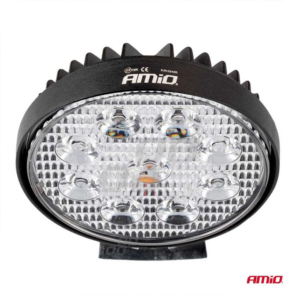 Amio LED Darbinė lempa, AWL06 9 LED FLOOD 9-36V