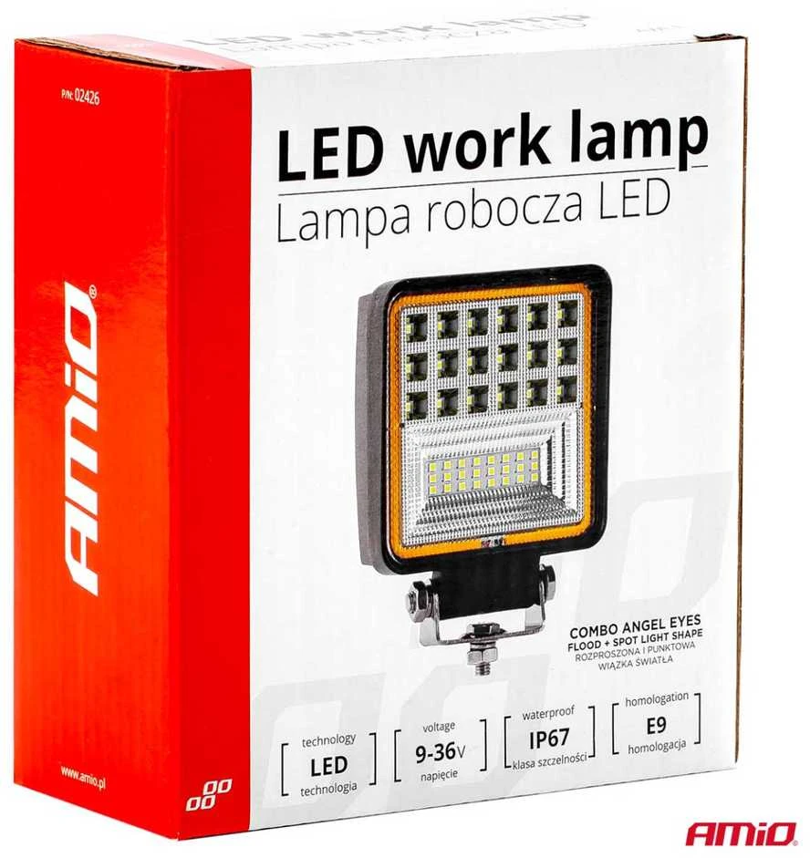 Amio Automobilinė lempa 42LED COMBO (2 funkcijos) - AWL12