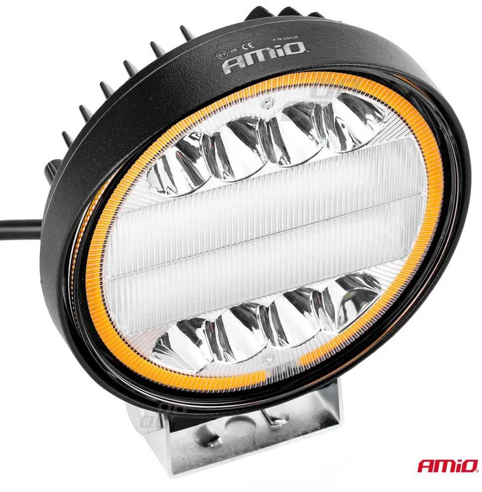 Amio Darbinis žibintas 42 LED, Ø110mm, 9-36V, 3360lm