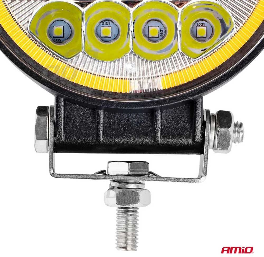 Amio Darbinis žibintas 42 LED, Ø110mm, 9-36V, 3360lm