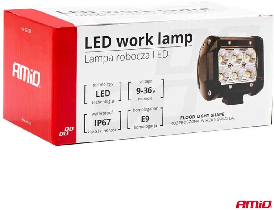 Amio Automobilinė lempa led 18W