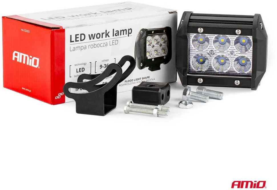 Amio Automobilinė lempa led 18W