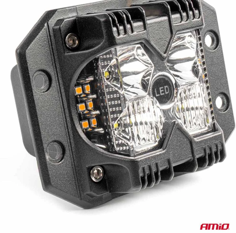 Amio LED Darbinė lempa AWL66, 60W 6500K 6000lm 9-36V