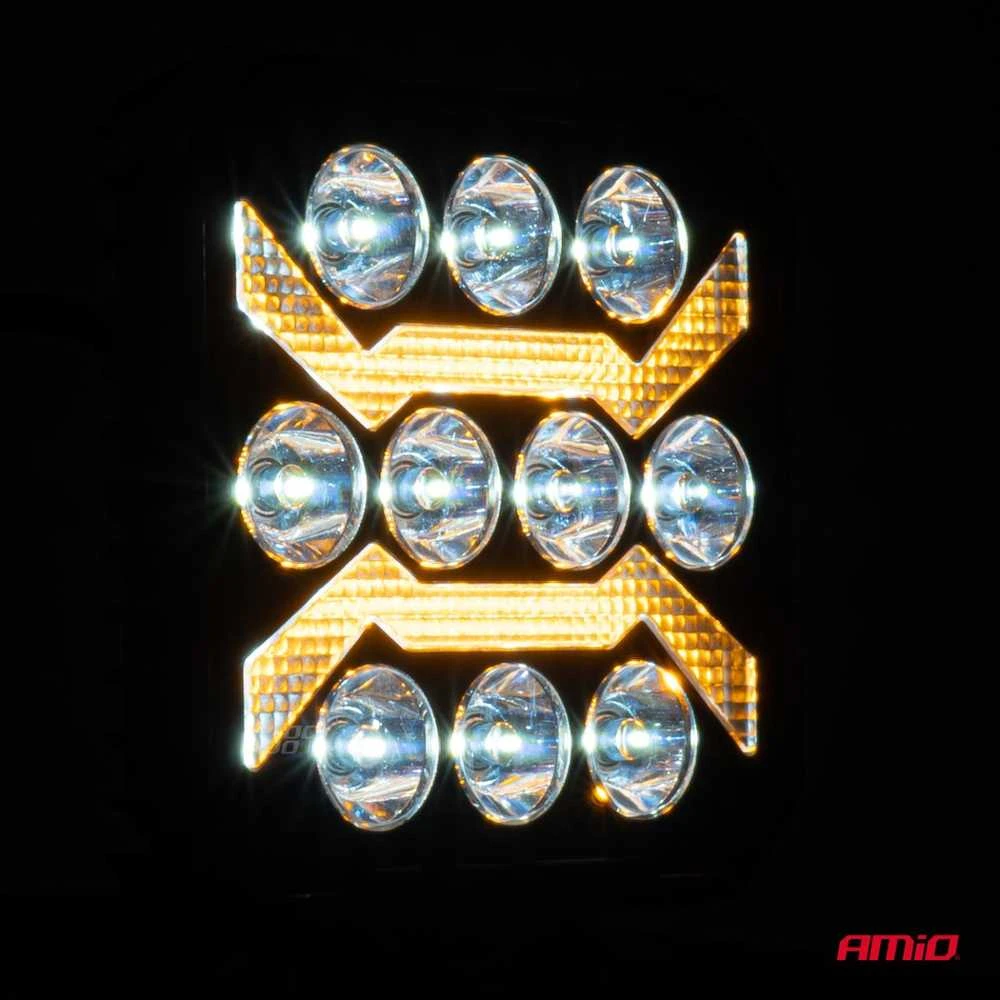 Amio LED Darbinė lempa AWL68, 54W 6500K 10000lm 9-36V