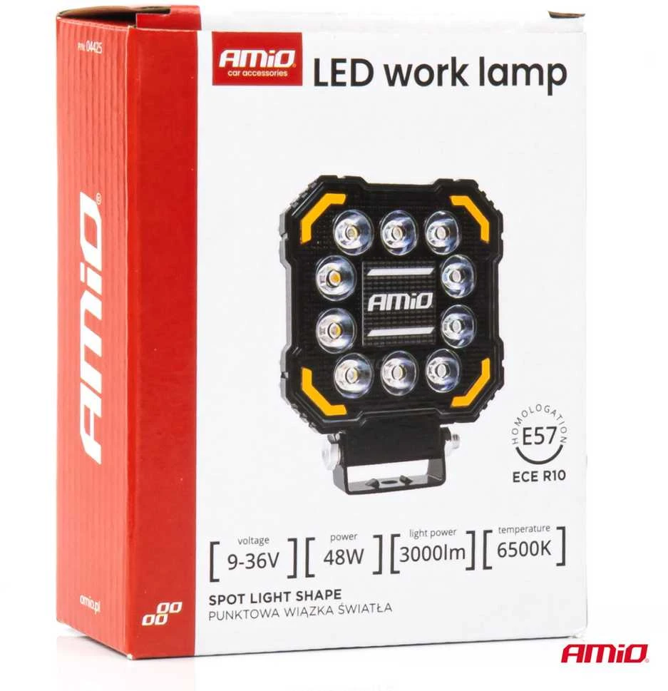 Amio LED Darbinė lempa AWL81, 48W 3000LM 12V 24V