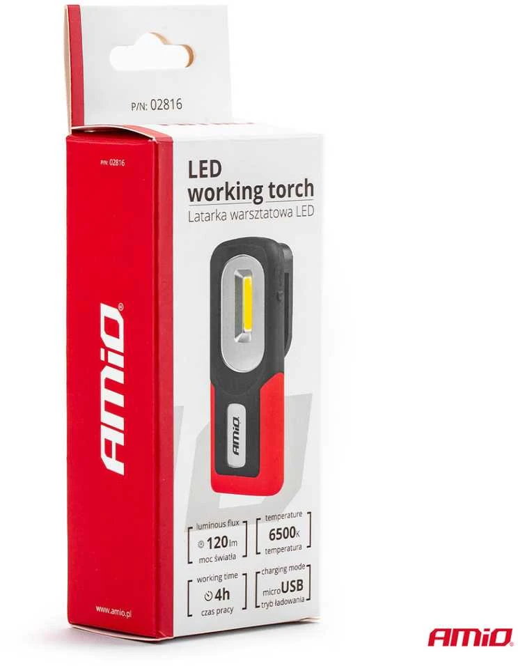 Amio LED Darbinis žibintas WT06