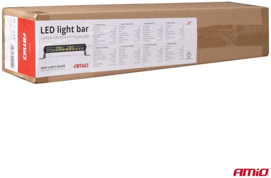Amio LED darbo panelinė lempa BAR AWL71, 120W 6500K 12000lm 56cm 12V 24V