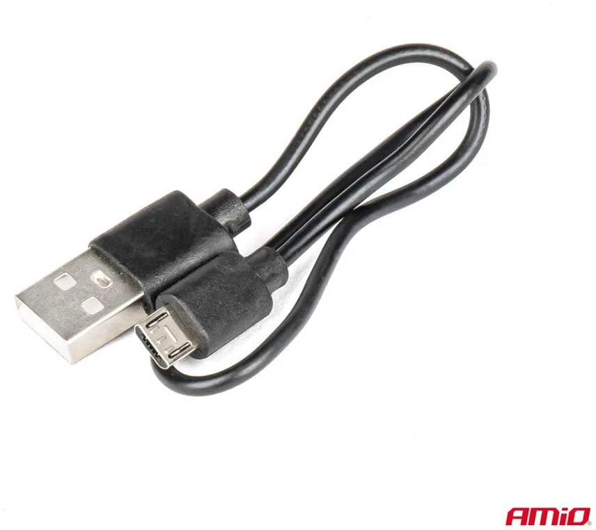 Amio LED darbo žibintas 4LED + COB 1200mAh