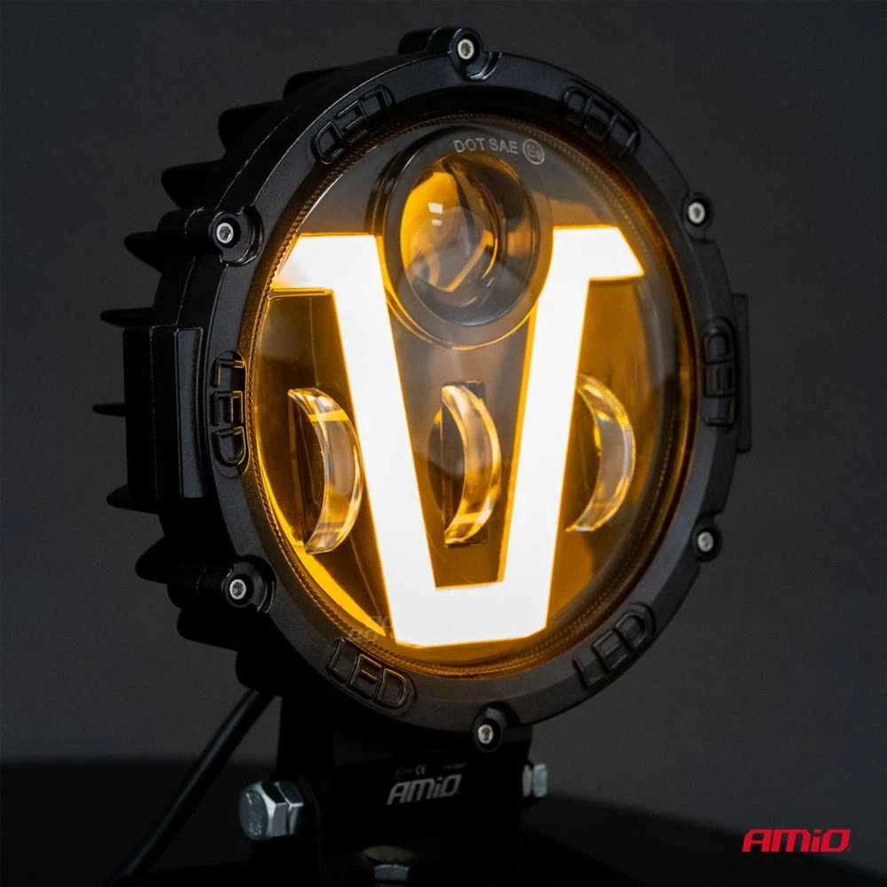 Amio LED daugiafunkcis V-light darbinis žibintas 9-36V 50W