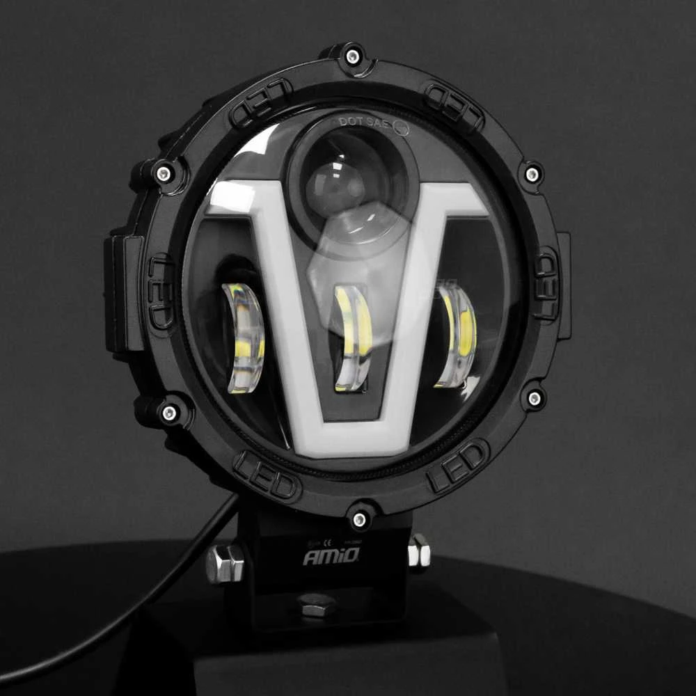 Amio LED daugiafunkcis V-light darbinis žibintas 9-36V 50W