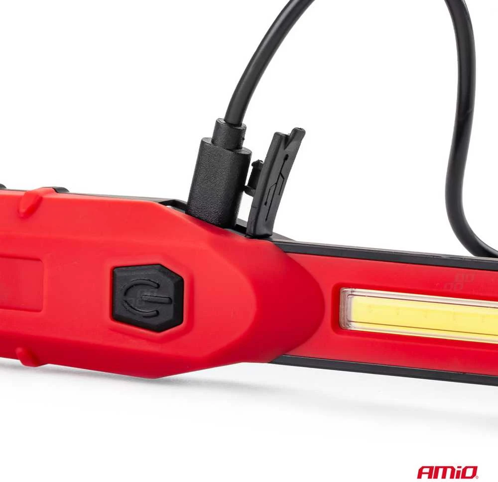 Amio LED Inspekcinė lempa, 3 W COB, 1800 mAh