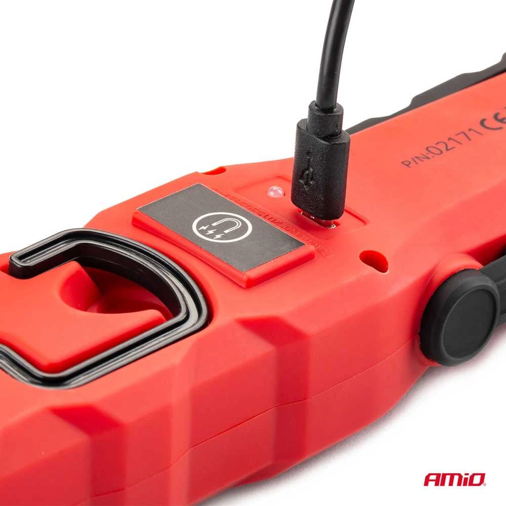Amio LED Inspekcinė lempa, su pasisukimu 180°, 1800 mAh