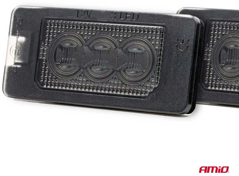 Amio LED numerio ženklo apšvietimas Smoked CLP02 HP BMW