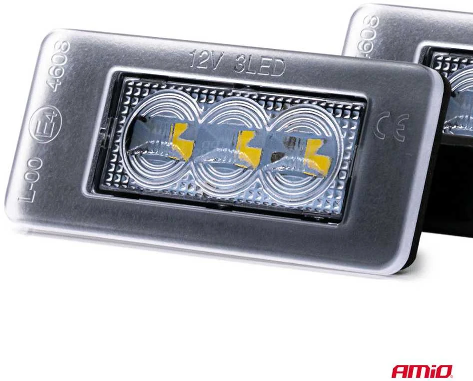 Amio LED numerio ženklo apšvietimas Smoked CLP13 HP Citroen, Peugeot