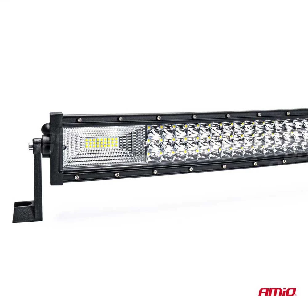 Amio LED panelinė darbo lempa SLIM, lenkta, 52 cm, 9-36V, AWL44