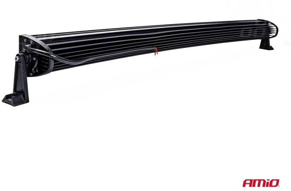 Amio LED panelinė darbo lempa SLIM, lenkta, 130 cm, 9-36V, AWL47