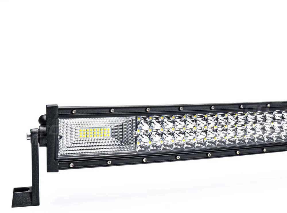 Amio LED panelinė darbo lempa SLIM, lenkta, 80 cm, 9-36V, AWL45