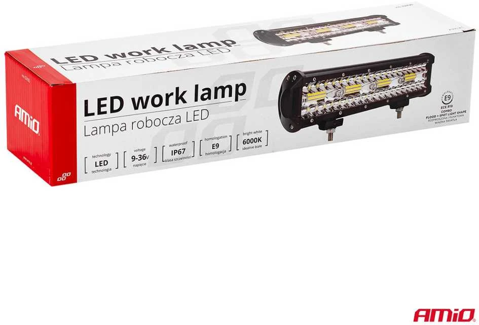 Amio Darbo žibintas 80 LED Combo 9-36v