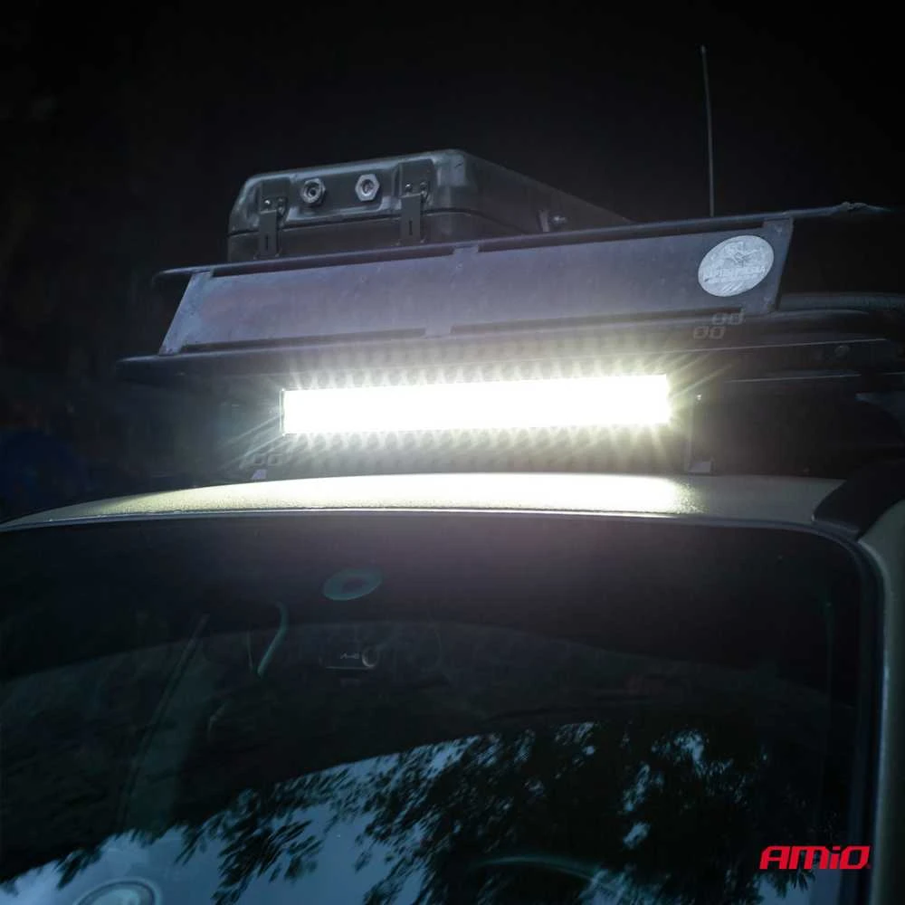 Amio LED Panelinis žibintas, AWL28 140LED 520x74 mm 420W COMBO 9-36V