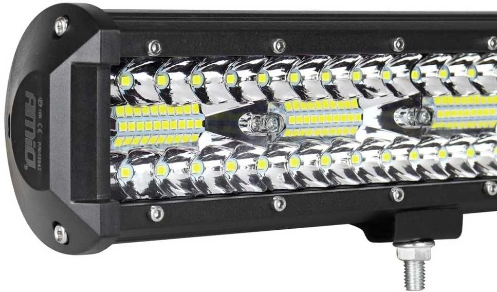 Amio LED Panelinis žibintas, AWL28 140LED 520x74 mm 420W COMBO 9-36V