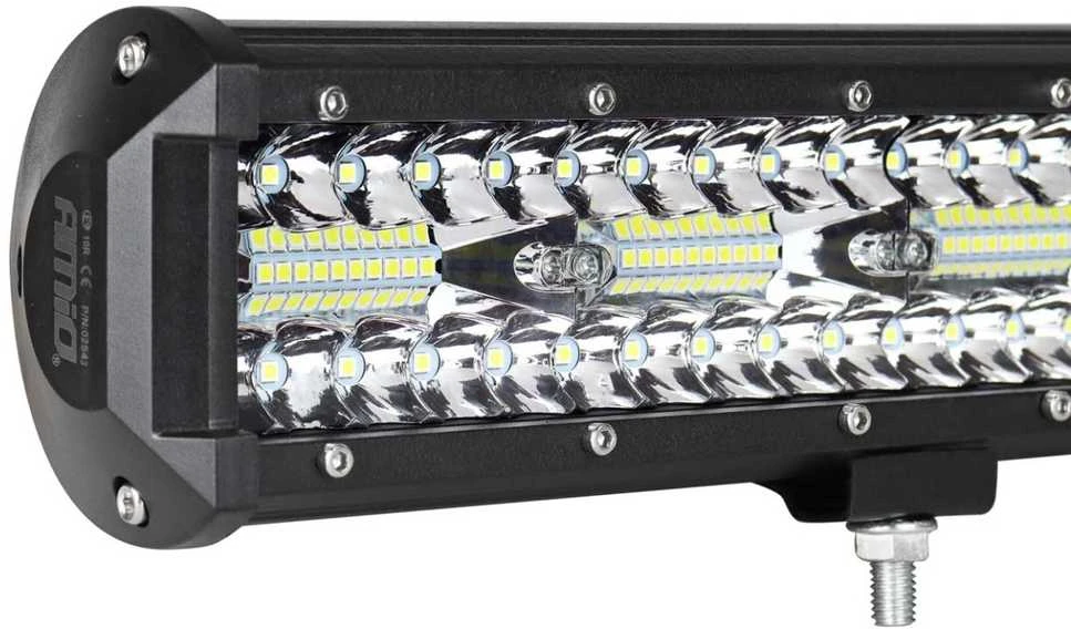 Sieninis šviestuvas Amio LED Panelinis žibintas, AWL29 160LED 650x74 mm 540W COMBO 9-36V