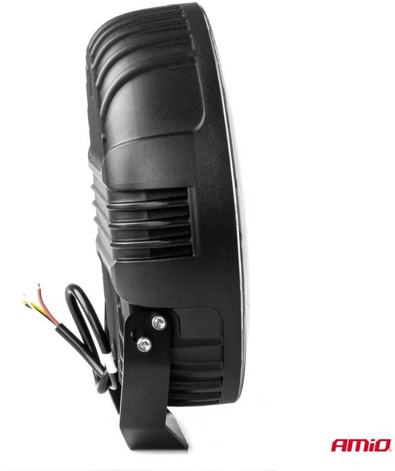Amio LED tolimųjų šviesų žibintas su pozicinių šviesų funkcija 112W 12V 24V