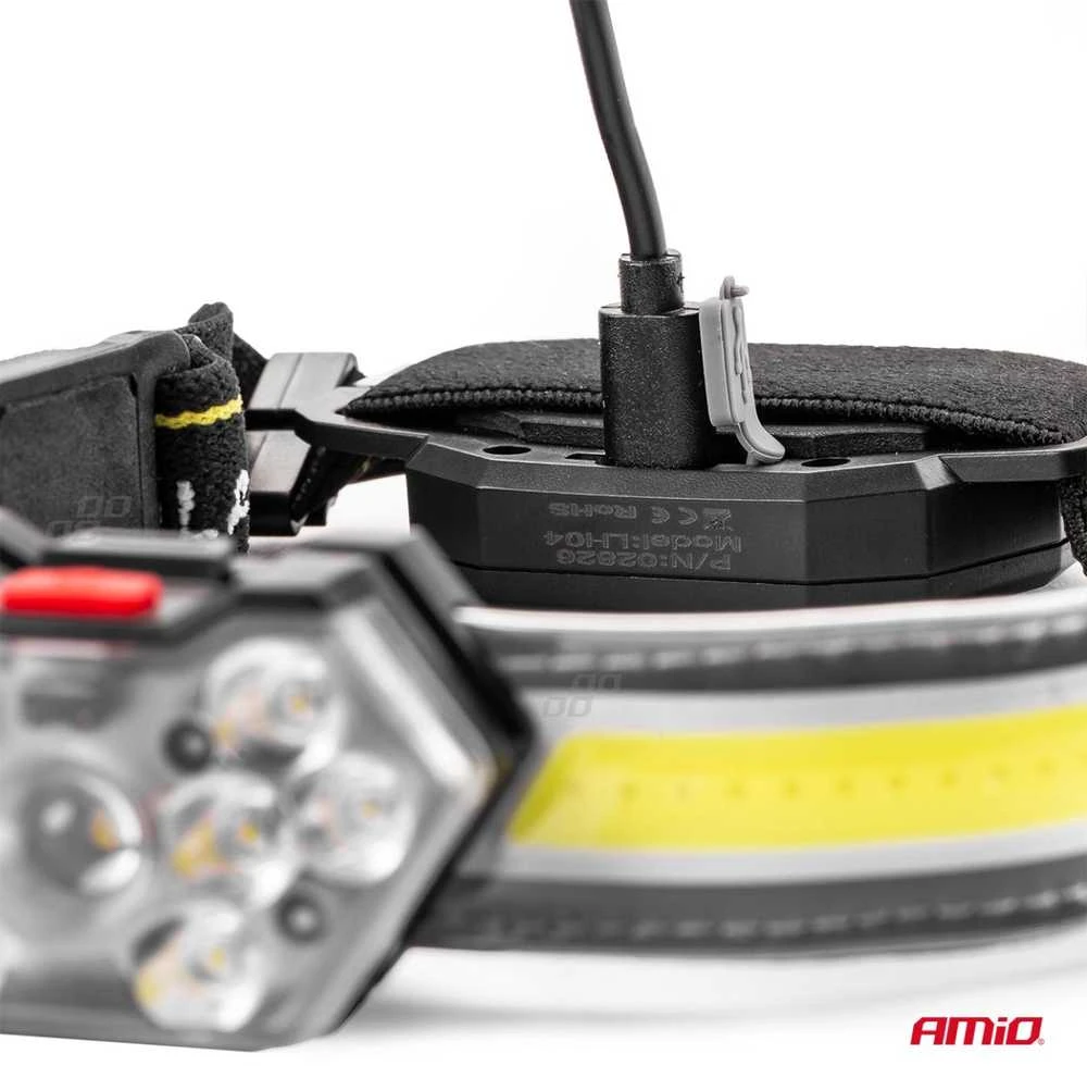 Amio LED Žibintuvėlis ant galvos LH04