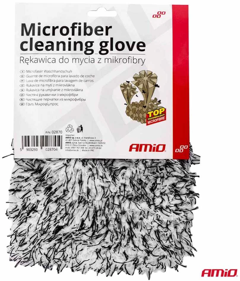 Amio Mikropluošto pirštinė automobiliui plauti 25x18 cm, 600 g/m²