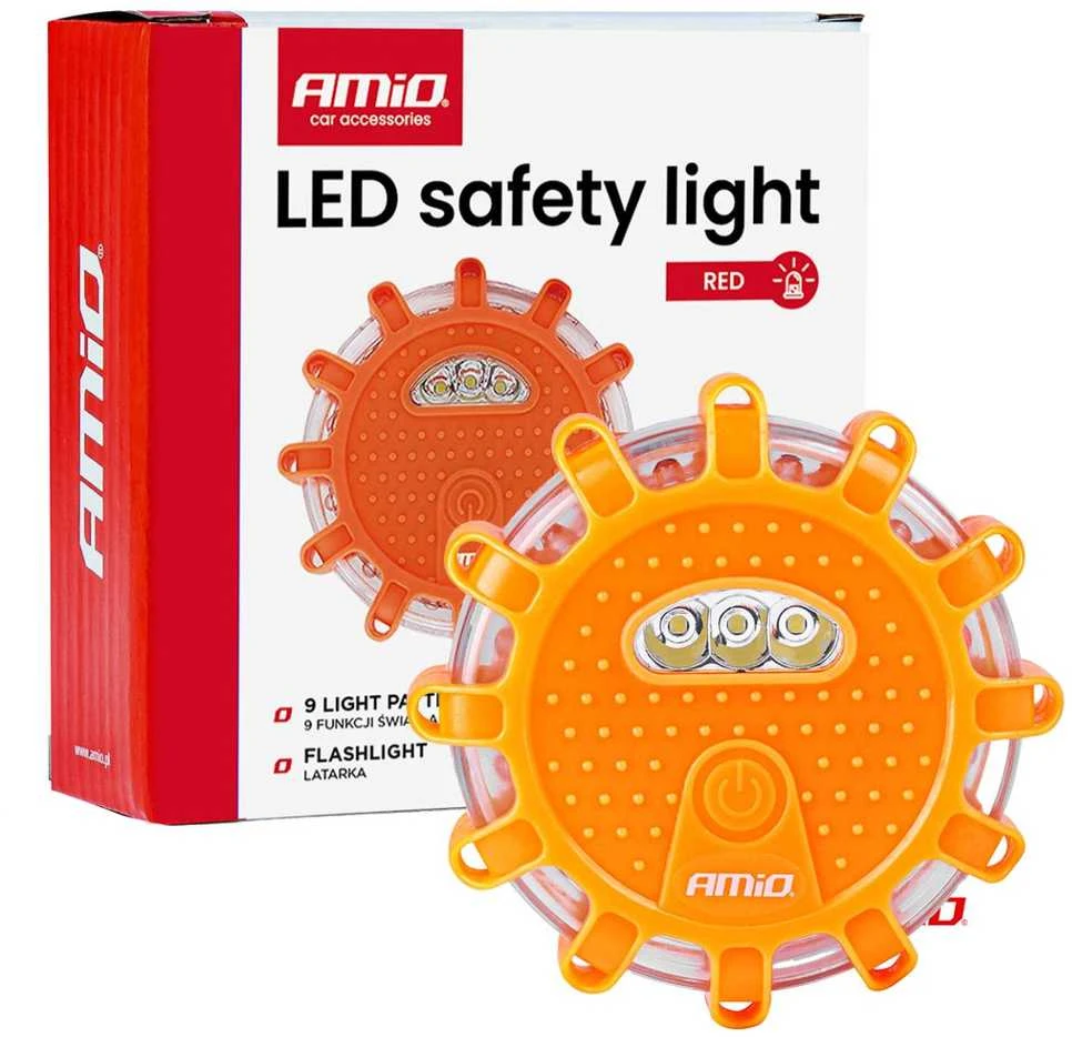 Amio LED Signalinis žibintas švyturėlis geltonas