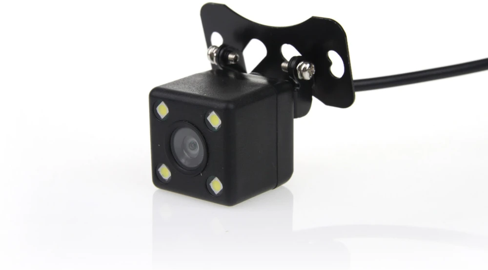 Amio Parkavimo pagalbos sistema TFT01 4,3" su HD 315 LED kamera, 4 juodi jutikliai 16,5 mm, vidinis montavimas