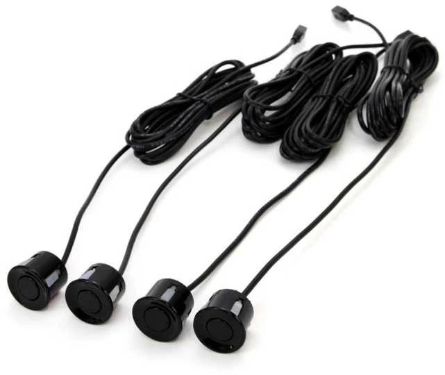 Amio Parkavimo pagalbos sistema TFT01 4,3" su HD-307-IR kamera, 4 juodi jutikliai 22 mm