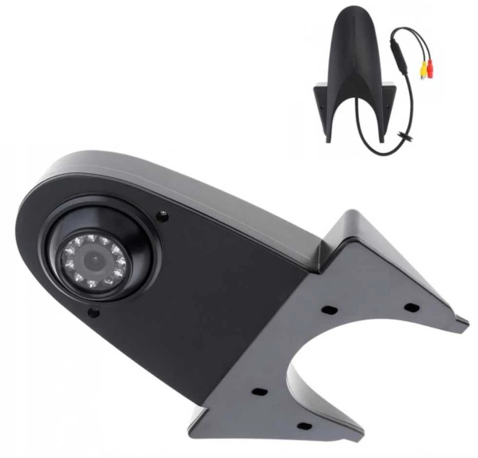 Amio Parkavimo pagalbos sistema TFT01 4,3" su HD-502-IR kamera, 4 balti jutikliai