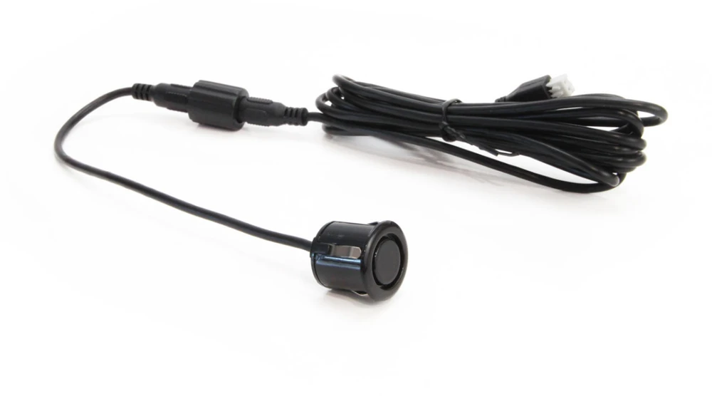 Amio Parkavimo pagalbos sistema TFT01 4,3" su HD-307-IR LED kamera, 4 juodi jutikliai GOLD 18 mm