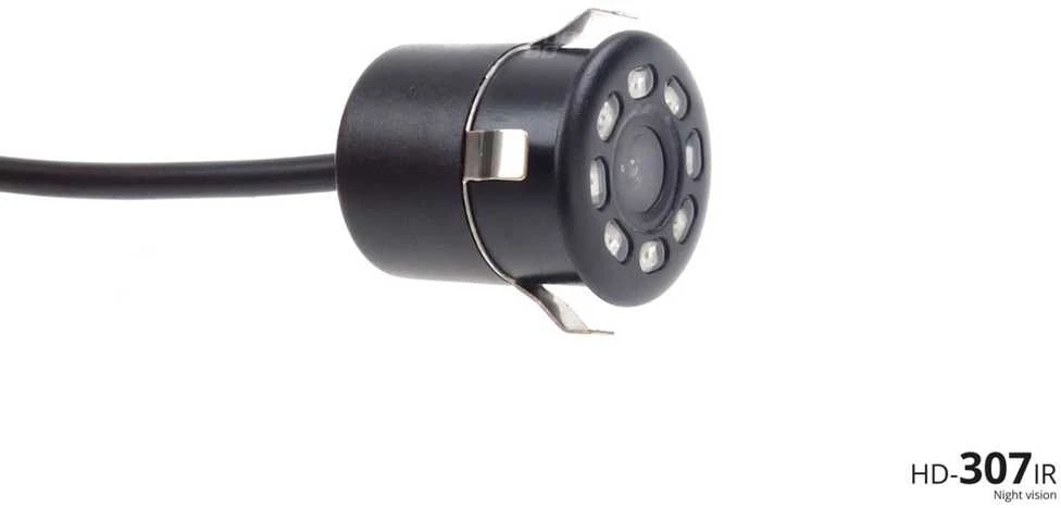 Amio Parkavimo pagalbos sistema TFT01 4,3" su HD-307-IR kamera, 4 balti jutikliai 22 mm