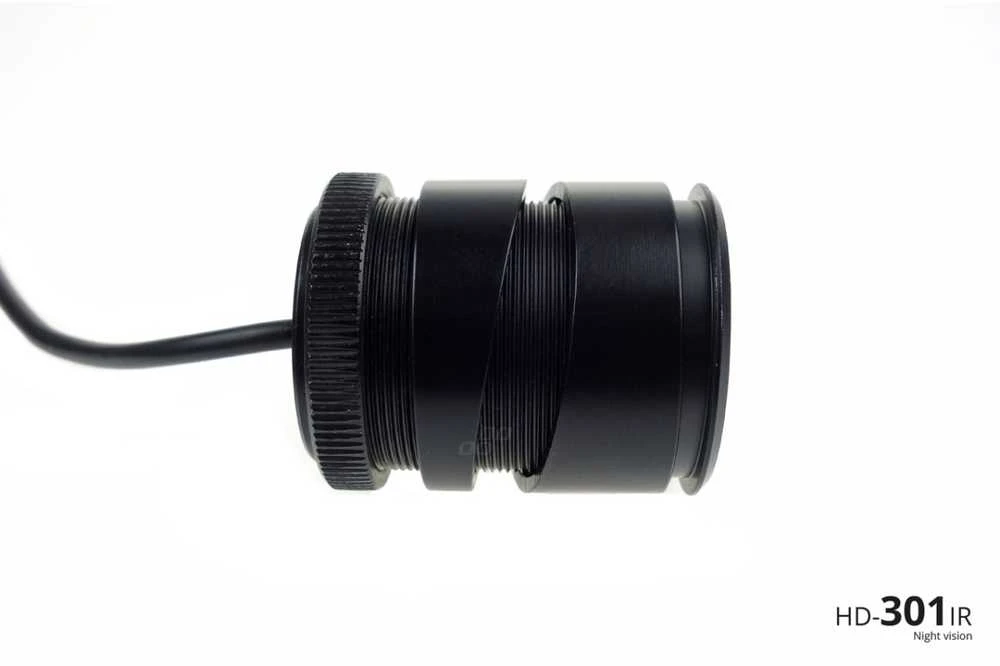 Amio Parkavimo pagalbos sistema TFT02 4,3" su HD-301-IR kamera, 4 juodi jutikliai