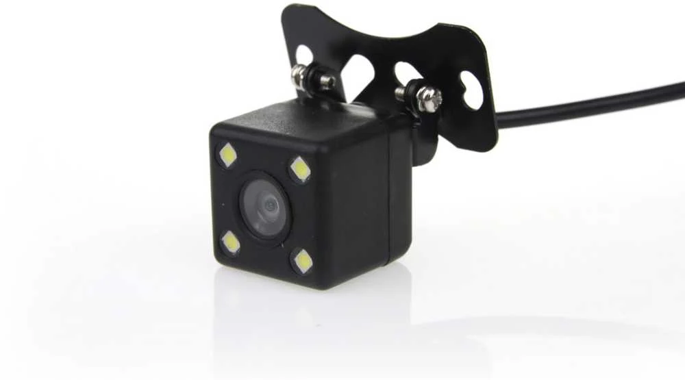 Amio Parkavimo pagalbos sistema TFT02 4,3" su HD-315-LED kamera, 4 juodi jutikliai, vidinis montavimas