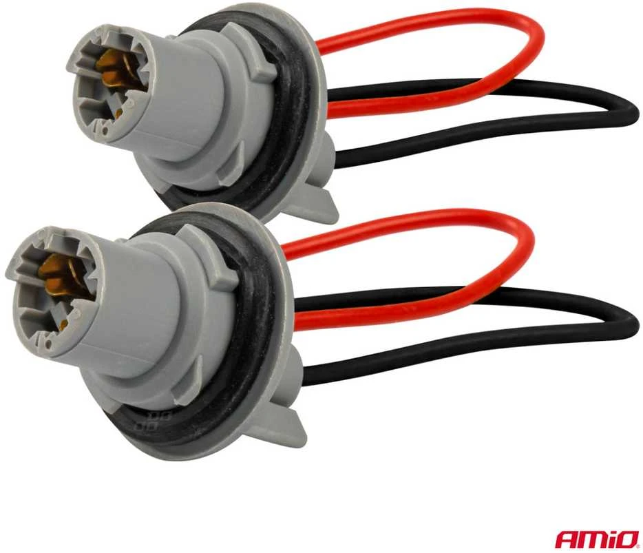 Amio Plastikiniai lizdai 2 vnt., T15/W16W/W5W