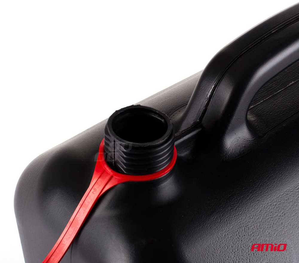 Amio Plastikinis kanistras, juodas 20l