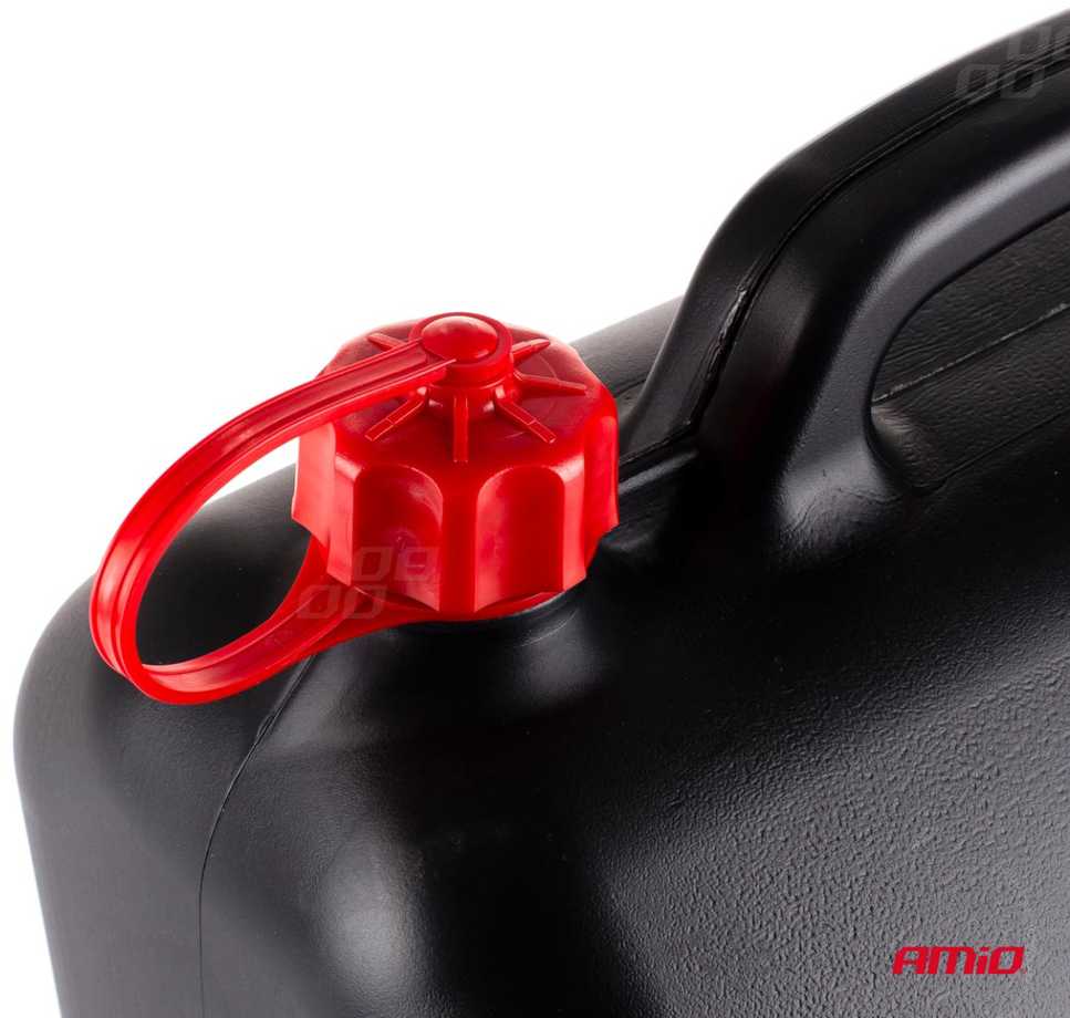 Amio Plastikinis kanistras, juodas 20l