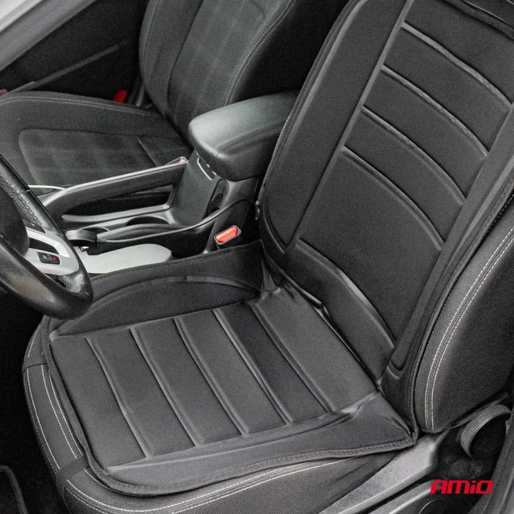 Šildomas sėdynės kilimėlis automobiliui – įmontavimo pavyzdys