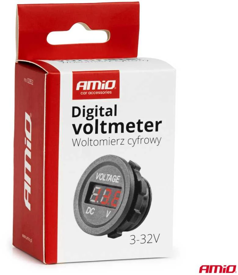 Amio Skaitmeninis voltmetras 3-32V MOD-02