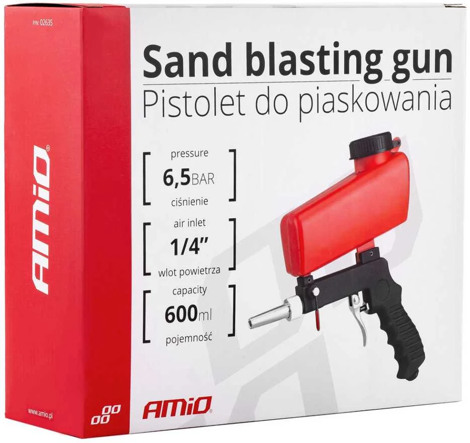 Amio pneumatinė smėliasrovė (smėliapūtė)pt-17