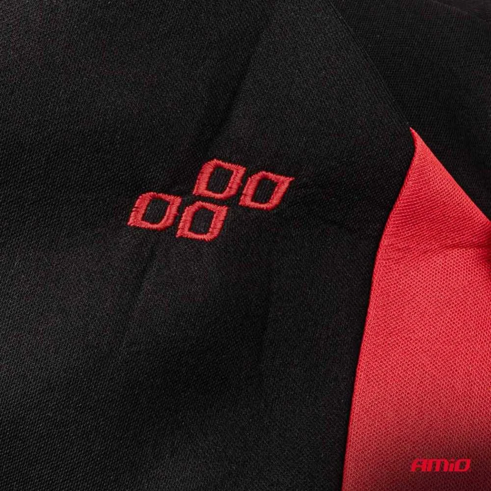 Amio SC-05 užvalkalas: raudonas logotipas ir detalės