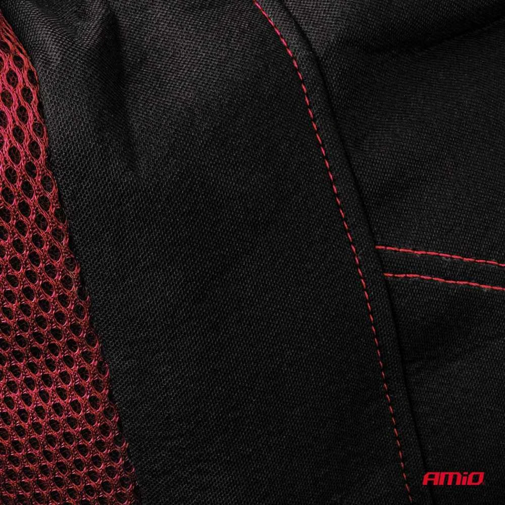 Amio SC-20 užvalkalų audinio tekstūra ir siūlės