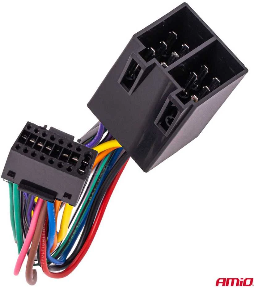 Android ISO radijo adapteris CCA 5 A 12 V AMIO-04442