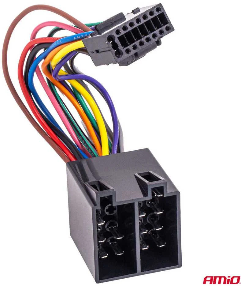 Android ISO radijo adapteris CCA 5 A 12 V AMIO-04442